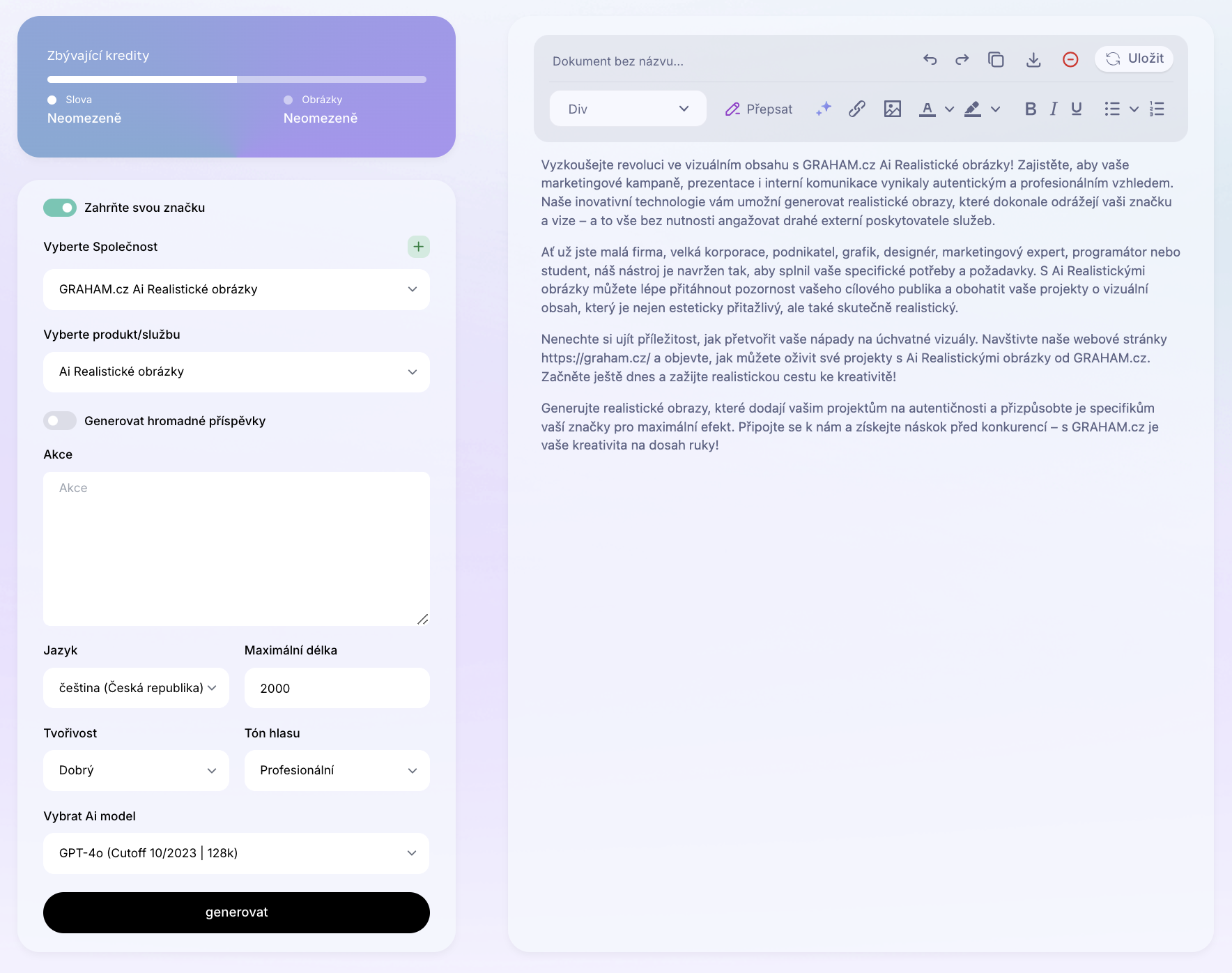 Ai Šablona: Generátor výzvy k akci. Jak vytvořit výzvu k akci na webu? Příklady použití