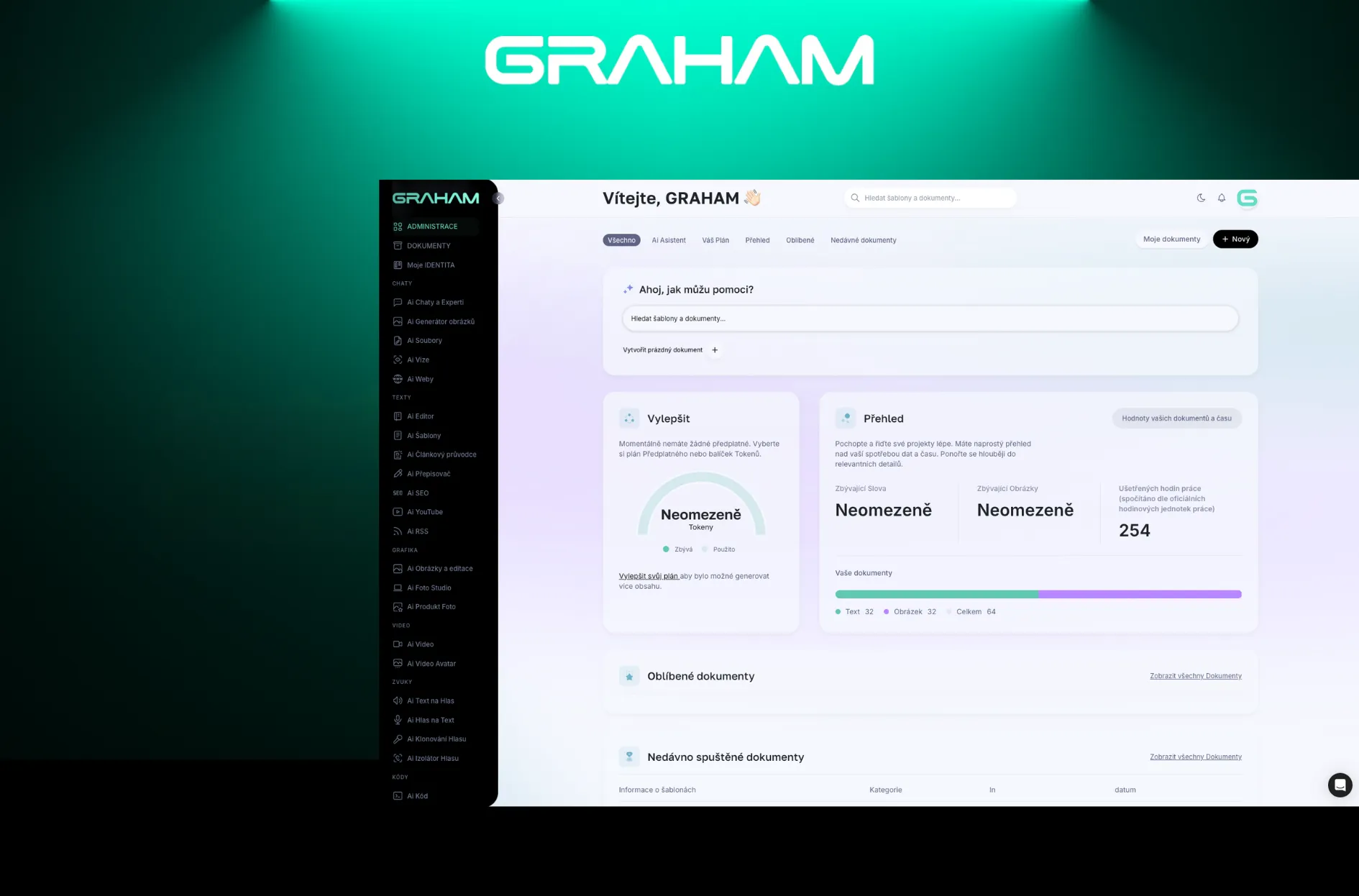 Oficiální spuštění aplikace GRAHAM.cz Ai: Nová revoluce v umělé inteligenci!