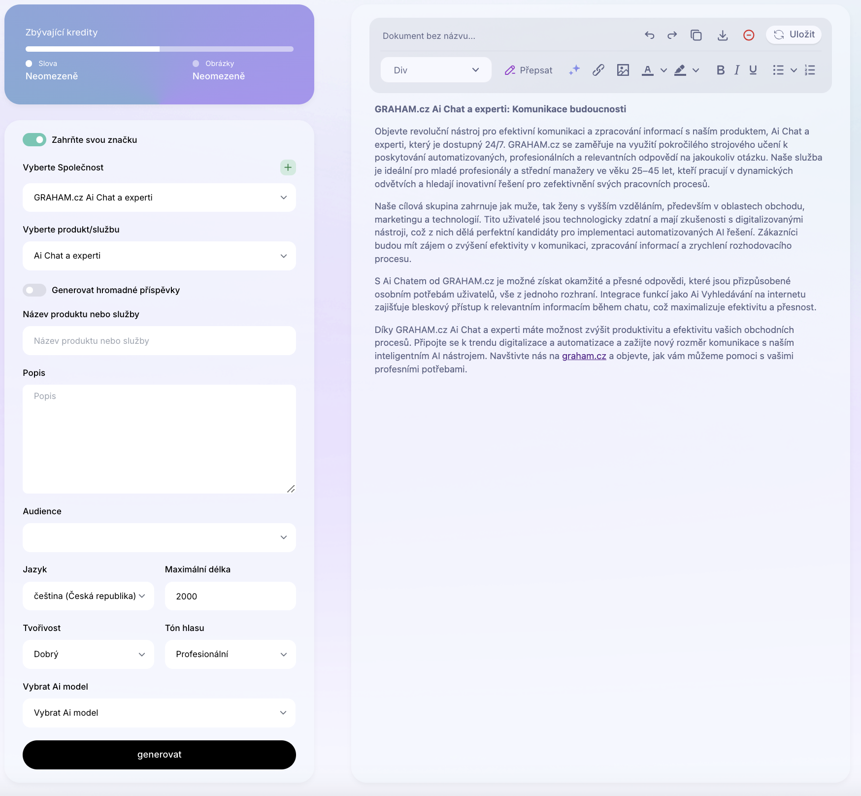 Ai Šablona: Generátor titulku pro reklamu Google Ads. Jak vytvořit titulek pro Google reklamu? Příklady použití
